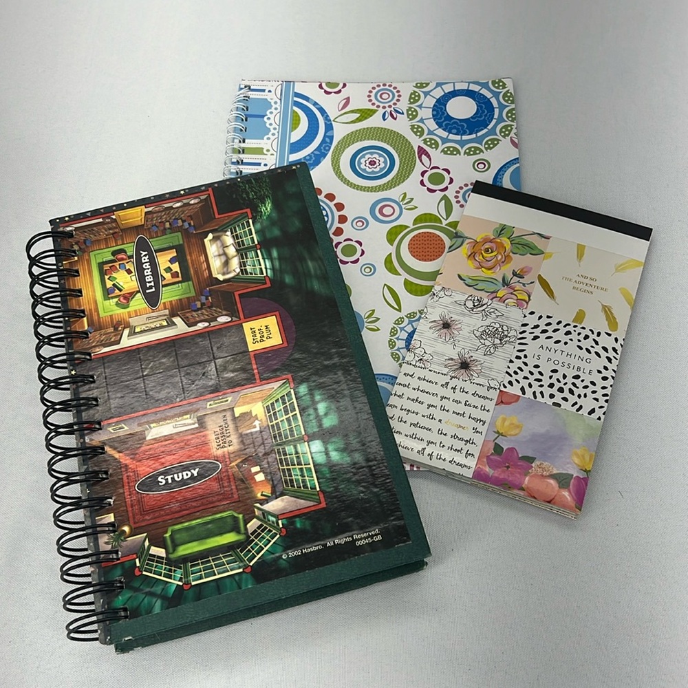 Clue Board Game Meal, Goals Planner 12 Month Pocket Expense Tracker Sticker Book